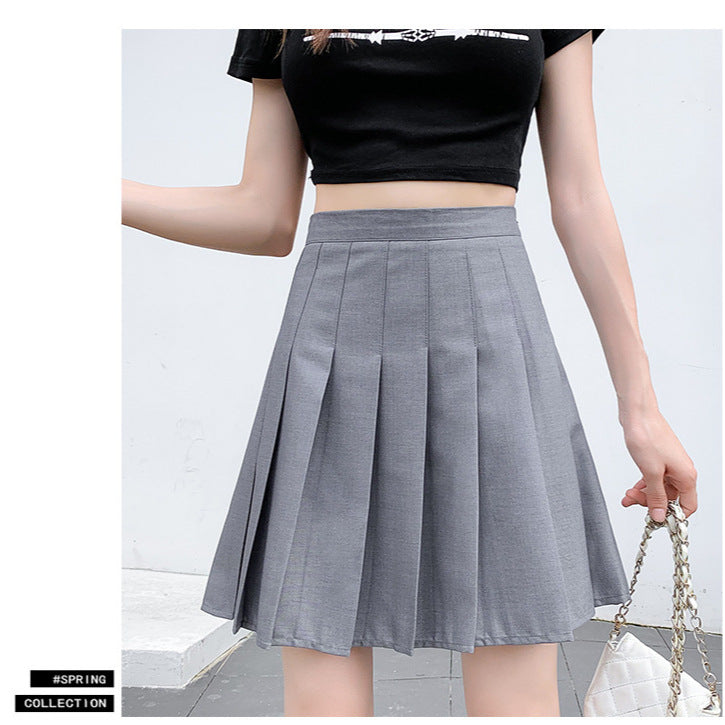 Pleated Pull-On Skirt, view 2